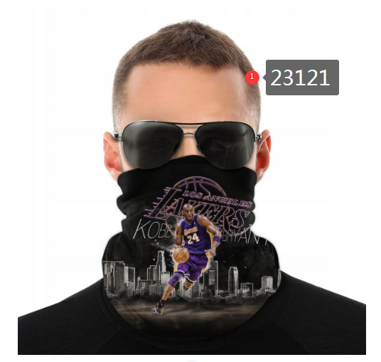 NBA 2021 Los Angeles Lakers #24 kobe bryant 23121 Dust mask with filter->->Sports Accessory